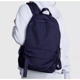 Victoria's Secret PINK Classic Backpack Back 2 School Navy Blue New with Tag