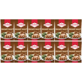 Louisiana Fish Fry Products Brown Gravy Mix, 1.5 oz (Pack of 12)