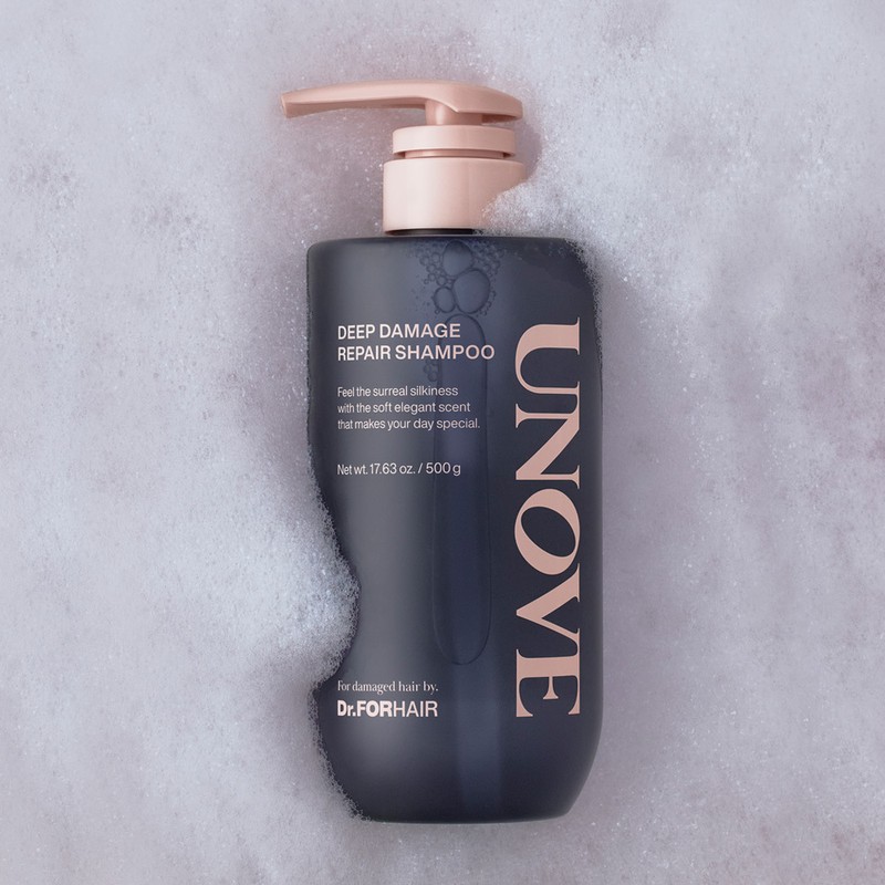UNOVE Deep Damage Repair Shampoo 500g Due Set (Sweet Breeze/Rosy