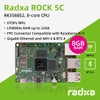 Radxa Rock 5C(Lite) RK3588S2, 8-core CPU SBC, HDMI with 8K
