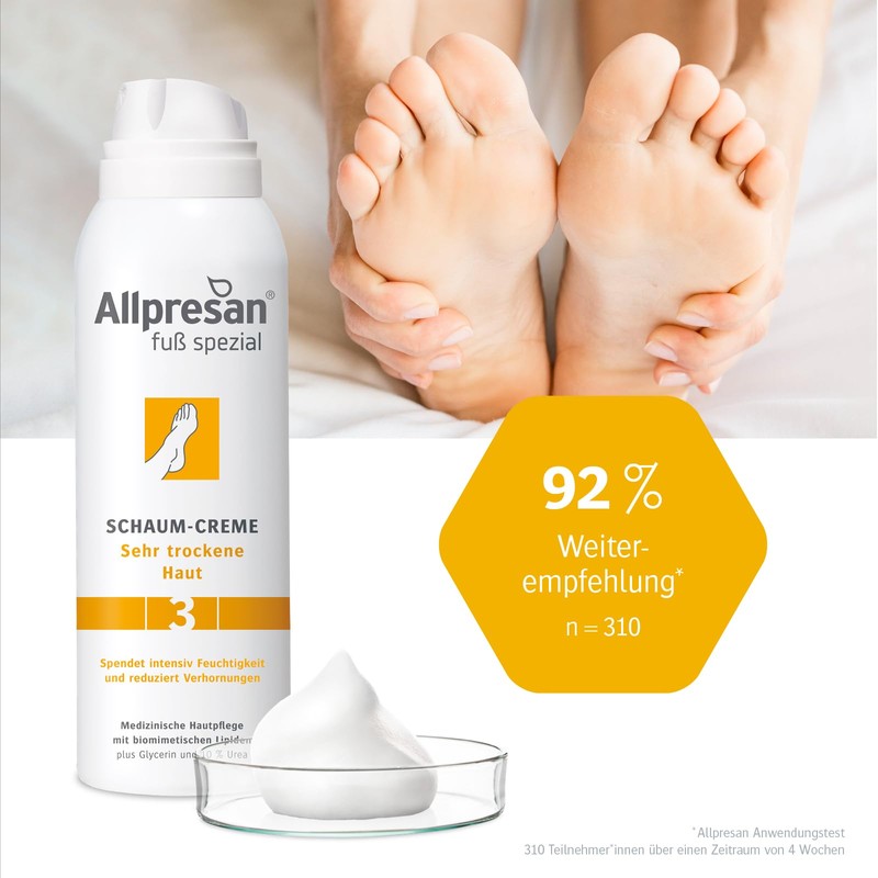 Allpresan Fuß Spezial Nr 3 Foot Cream 10% Urea for