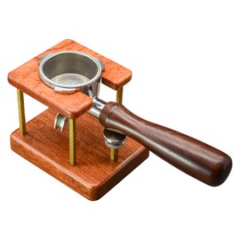 NEOUZA Coffee Tamping Station, Portafilter Stand Holder, Fits Most Espresso Machine，Adjustable Height (58mm)