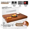 Wood Stove Cover Board for Gas Range Stovetop, Acacia Noodle