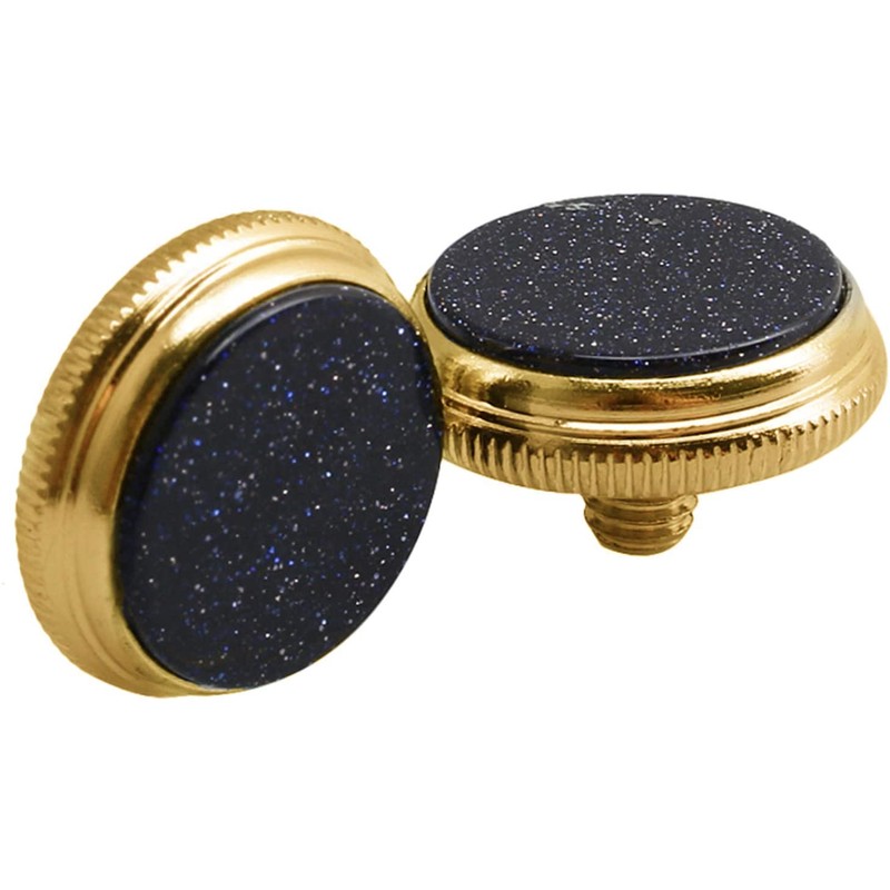 Jiayouy Gold Starry Sky Inlay Trumpet Finger Buttons for Trumpet