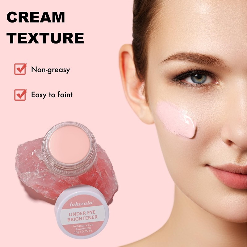 Under Eye Brightener, Instant Under Eye Concealer for Dark Circles,