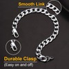 Miami Cuban Chain Bracelet 8mm 8.3inch Stainless Steel Wrist Chain
