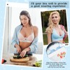 Toulite 10-Pack Reusable Cooling Bra Liners for Sweat for Boob