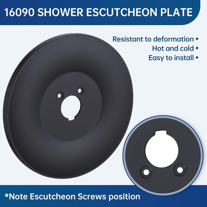 Escutcheon Replacement for Moen 16090 Chateau Collection, for One-Handle Tub