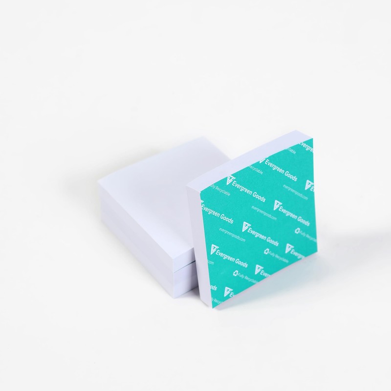 4 White (Square) Sticky Notes, 100 Sheets Per Pad, 76