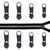 8Pcs Durable Zipper Pull Replacement Set – Universal Zipper Repair