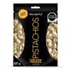Wonderful Pistachios, Pistaches Bajos en Sal, 227g, Bolsa Resellable, Snack