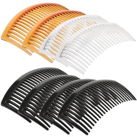 Kichvoe 10pcs 23 Hair Combs for Home Teeth Hair Comb Side Comb Clips for Hair French Hairbrush Bride