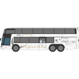 Popondetta 1/150 Bath Series Aero King West Japan JR Bus Premium Dream 8303 Diorama Product