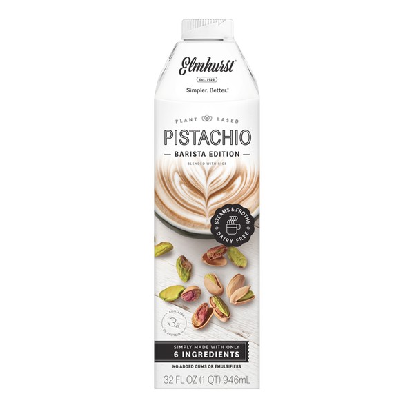 Elmhurst Milked Pistachio Barista Edition 946mL