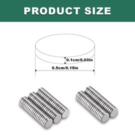 Fezf 100 Pieces Magnetic Board Magnets Round Powerful Magnets Small Magnets Mini Magnets Magnetic Board Magnets Strong Magnets Fridge Magnets Crafts Photo Notice Board