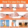 Uncle Paul Dry Bag for Boats, Waterproof Bag for Drifting,