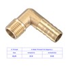 M METERXITY Pack of 2 Brass Hose Fittings - 90