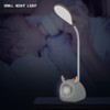 LED Desk Lamp Cartoon Animal USB Rechargeable Eye Protecting Table