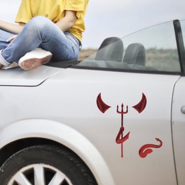 iplusmile 15sheets Stickers of Decals for Men Material Easy Application Cool Exterior Accessories for Cars Trucks and More