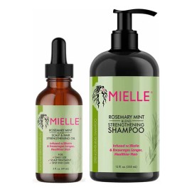 Mielle Organics Aceite Y Shampoo Fortalecedor Para Cabello                                                                                            