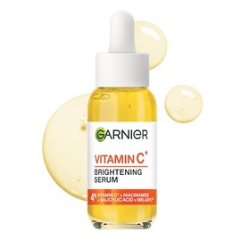 Garnier Vitamin C Serum for Face, Brightening Serum with 4% Vitamin C + Niacinamide + Salicylic Acid, Dark Spot Reducer & Evens Skin Tone, Suitable fo