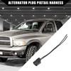 Hihaha 2 Pin Alternator Plug Pigtail Harness for Dodge for
