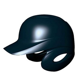 SSK H1500J Baseball Boys' Softball Helmet with Binaural, Navy (70), S Size
