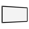40 Inch Projection Screen Foldable Projector 50 60 in Backyard