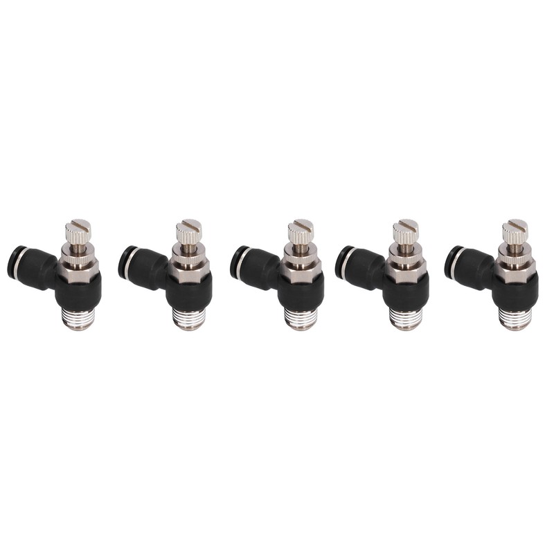 L Type Right Angle Throttle Valve Quick Fitting Convenient Elbow