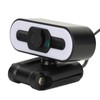 4K Webcam, Live Streaming Webcam Camera Built in Microphone Super