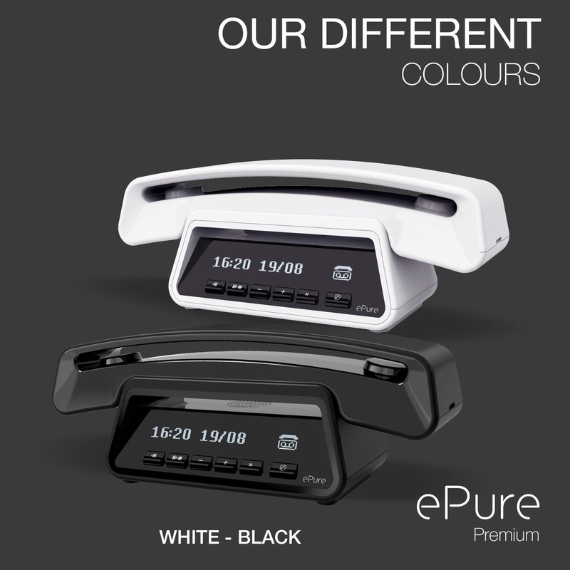 ALCATEL ePure Premium - Cordless Phone DECT With Answering Machine