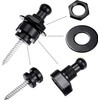 ChasCoCo Guitar Strap Pin Guitar Strap Lock Pin Locking Pin