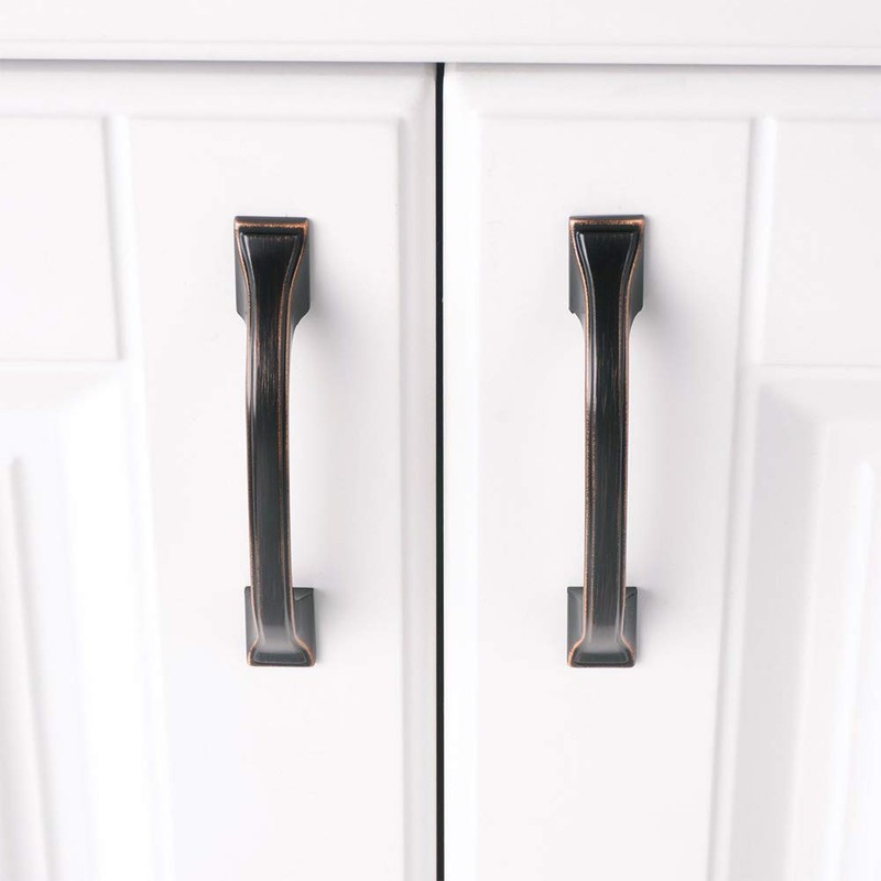KOOFIZO 10 Pack 3 Inch Oil Rubbed Bronze Kitchen Cabinet
