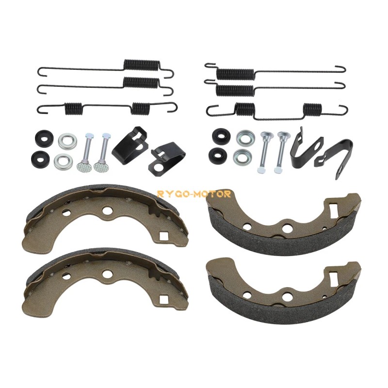 M MATI Rear Brake Drums & Brake Shoes For Kawasaki