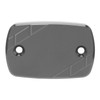 Front Brake Fluid Reservoir Cover Cap Replacement for Yamaha YZF-R3/YZF-R25/MT-03/MT-25(Black
