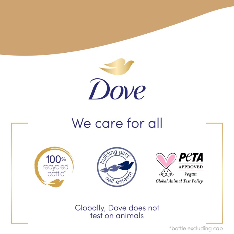 Dove Nourishing Silk Body Wash microbiome-gentle for softer, smoother skin