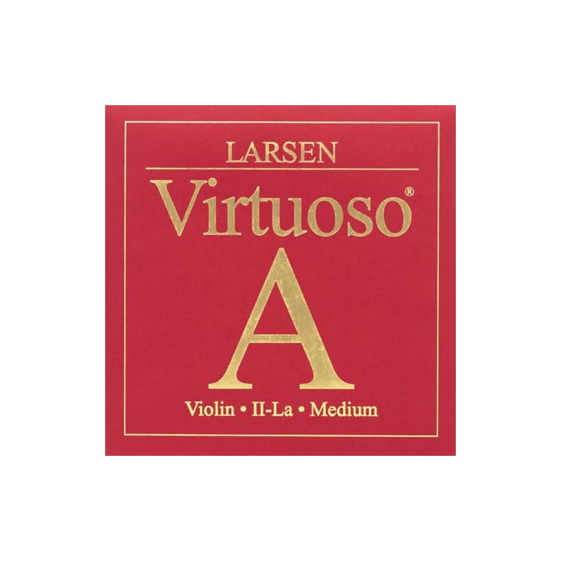 Larsen Strings for Violin Virtuoso Low Tension High Volume Quick