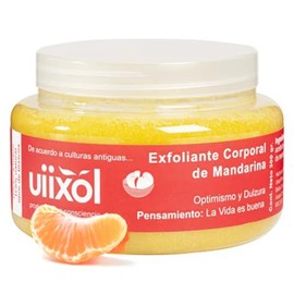 Exfoliante Corporal de Mandarina  Aromaterapia Cítrica para el Ánimo  Azúcar Morena, Suaviza e Hidrata la Piel  Fórmula Vegana, Libre de Tóxicos...   