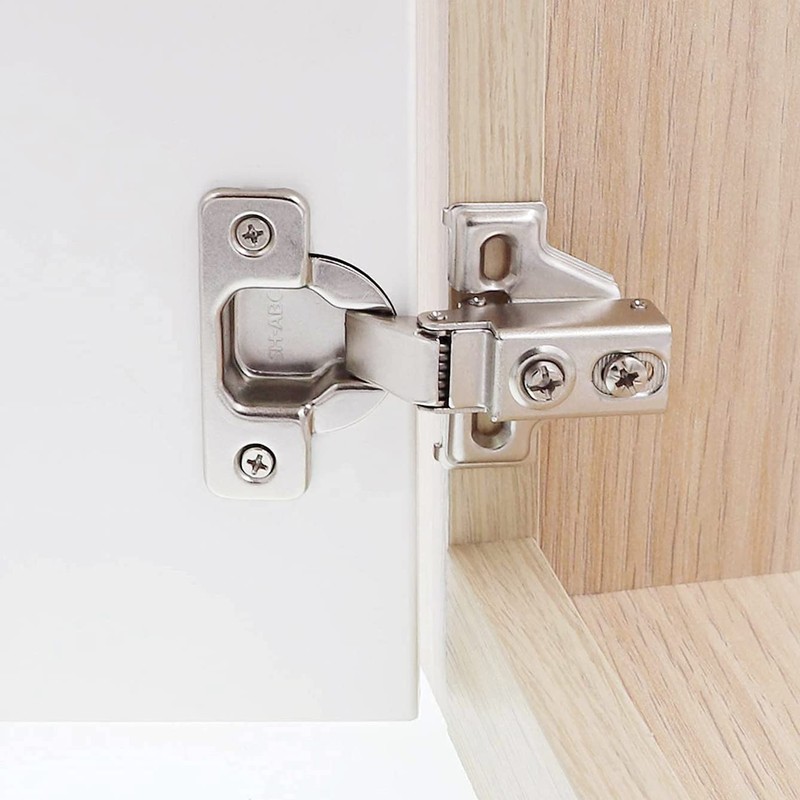 DecoBasics 5/8" Overlay Full Overlay Soft Close Cabinet Hinges for