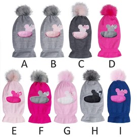 AJS Girls' Winter Hat, 3 - 6 Years, 50/54 -