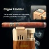 Cigar Lighter, Super Dual Jet Flame, All-in-One Lighter with V