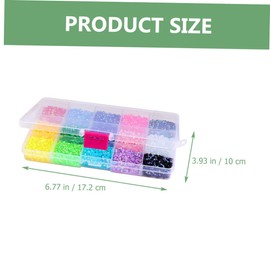 IWOWHERO Nail Art Diamonds Set 15 Colors Flatback Rhinestones Nail Decals for DIY Manicure Supplies