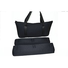 C&H Solutions Black Mah Jongg Soft Bag Empty Bag , Mah jongg Carry Bag