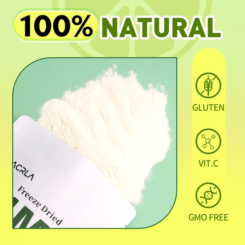 Lime Powder Freeze-Dried Lime Juice Flavor 1.25 lb Rich in