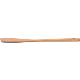 V-009 Wooden Turner, Large Spatula, Cutlery, Approx. 11.8 inches (30 cm), Beech, Natural Wood