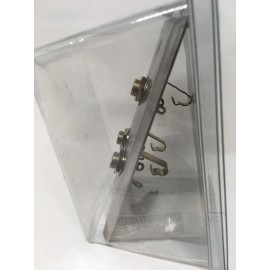 Rapco International | Single Gang Wallplate w/ 3 Triangle #11 | SP3-11