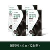 Titard Brewer's Yeast Water Dye 4 Boxes - Dark Brown
