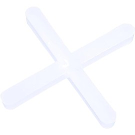 3000pcs Tile Leveling System Spacers Cross Shaped White Plastic Tiling Tool for Spacing of Floor Wall Tiles (2mm)