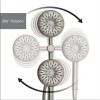 KOHLER Dual Shower Heads 3-Spray Round Wall Mount Hand Shower