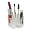 Fantasia 1256 Round Accessories Holder, Acrylic, Empty, Height 6 cm